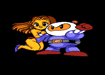 Bomberman and His Girl