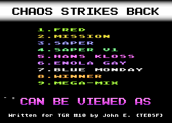 Chaos Strikes Back