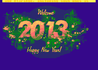 Happy 2013