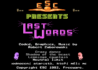 Last Words