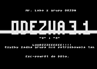 Odezwa 3.1