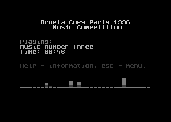Orneta Copy Party 1996 Music Competition