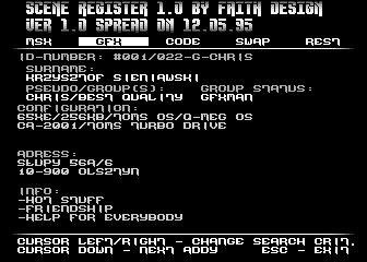 Scene Register 1.0