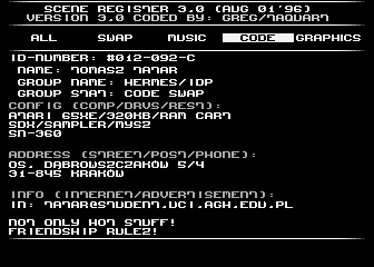 Scene Register 3.0