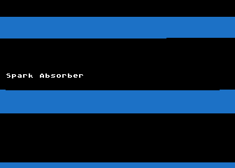 Spark Absorber