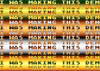 The Shortest Demo on Atari