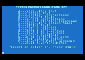 Adventure Writer
