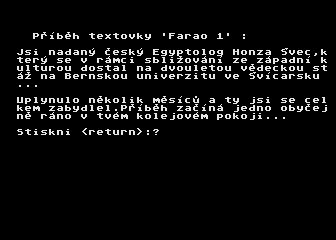 Farao 1 - Part I