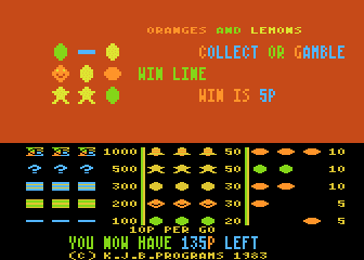 Oranges and Lemons