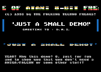 Just a Small Demo!