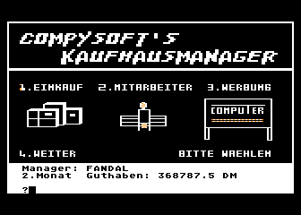 Kaufhausmanager