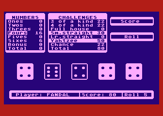 Yahtzee M8